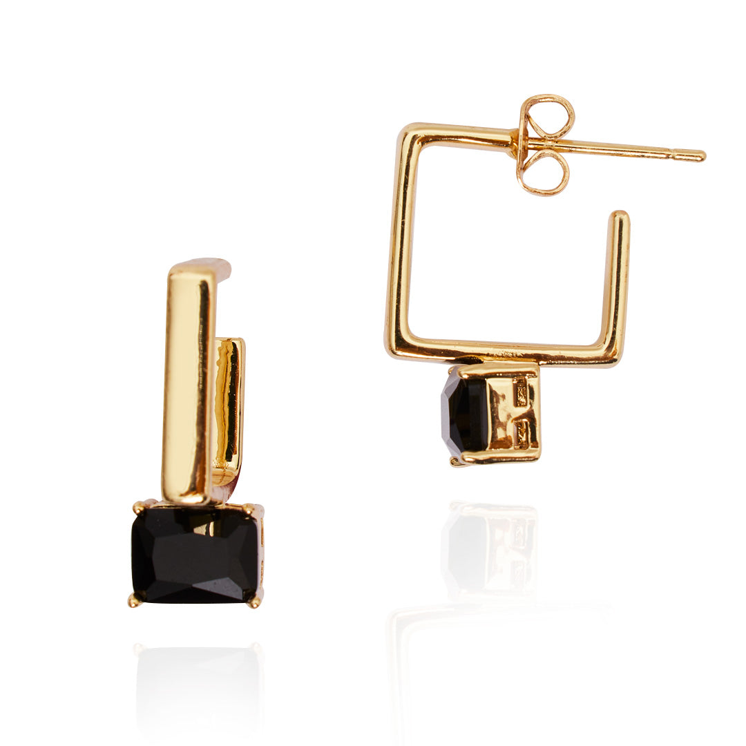 Aretes Julia | Chapa de Oro 14k