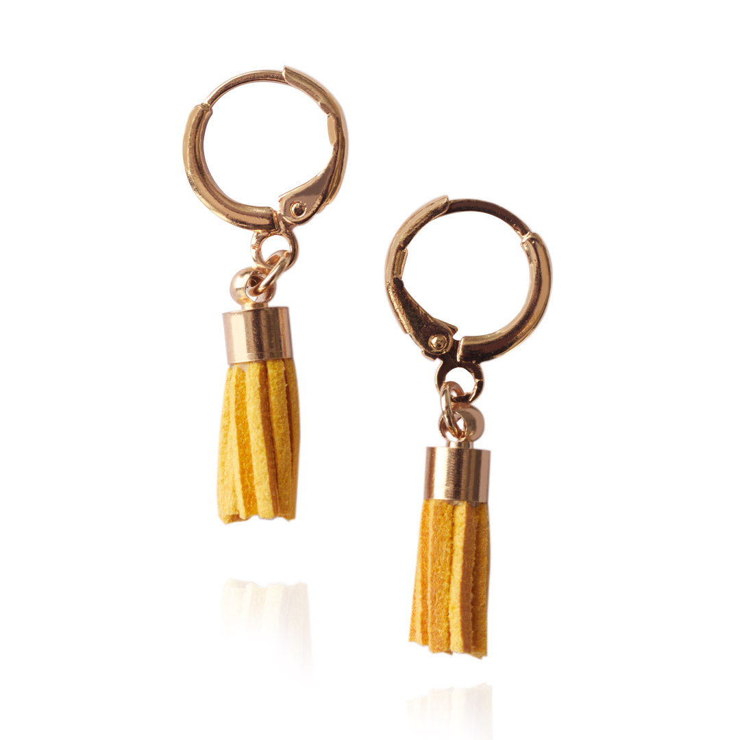 Aretes Tass | Chapa de Oro 14k