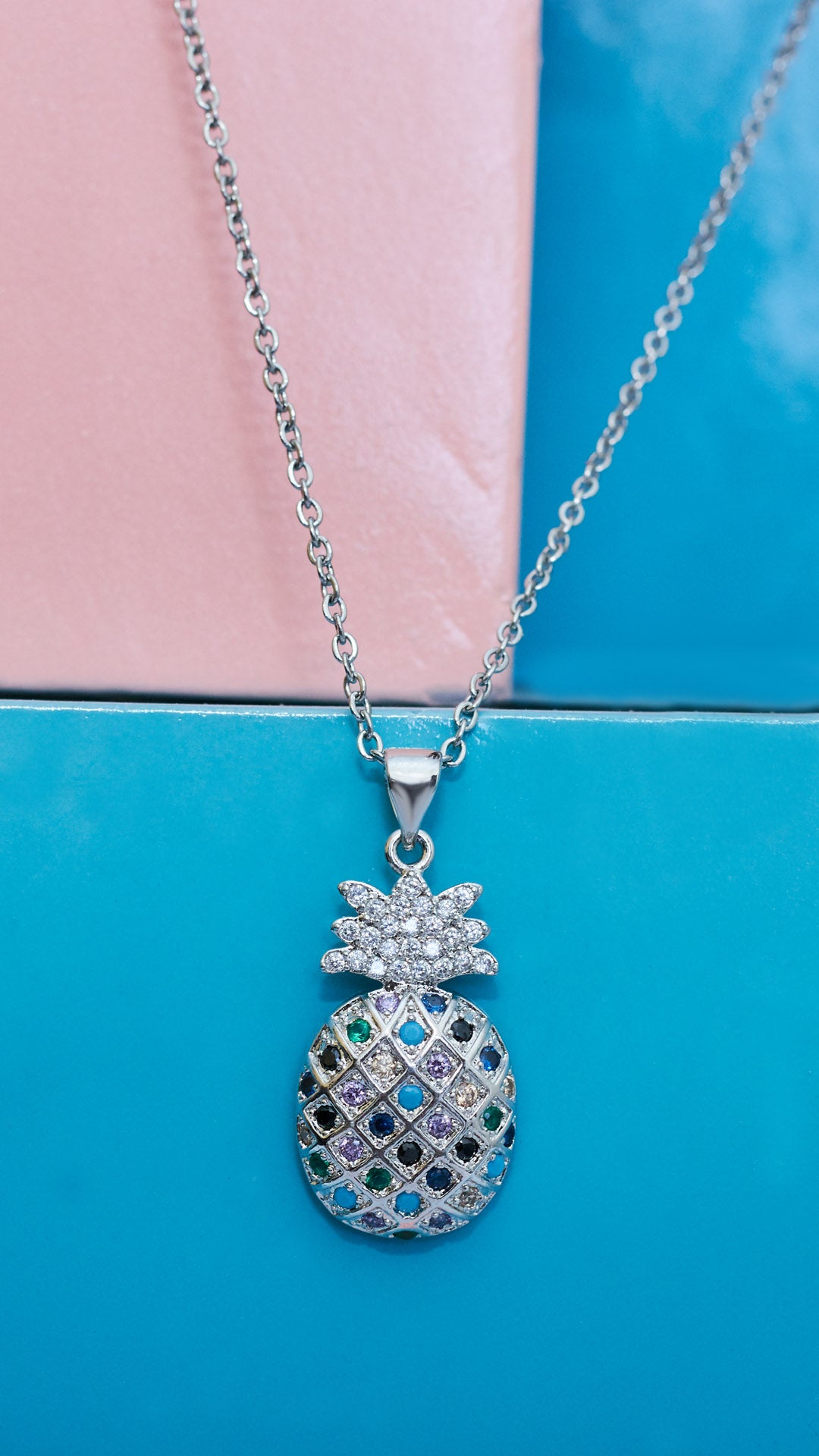 Collar Con Dije Ann | Acero Inoxidable