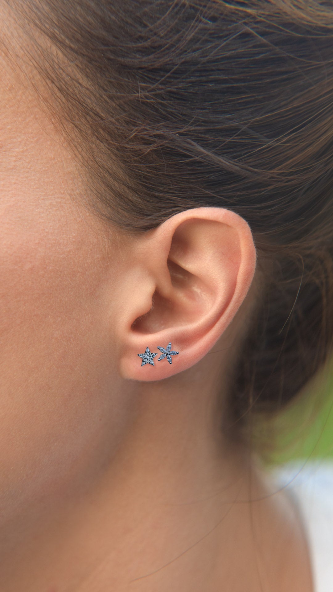Piercing Flo Acero Inoxidable & Circonias