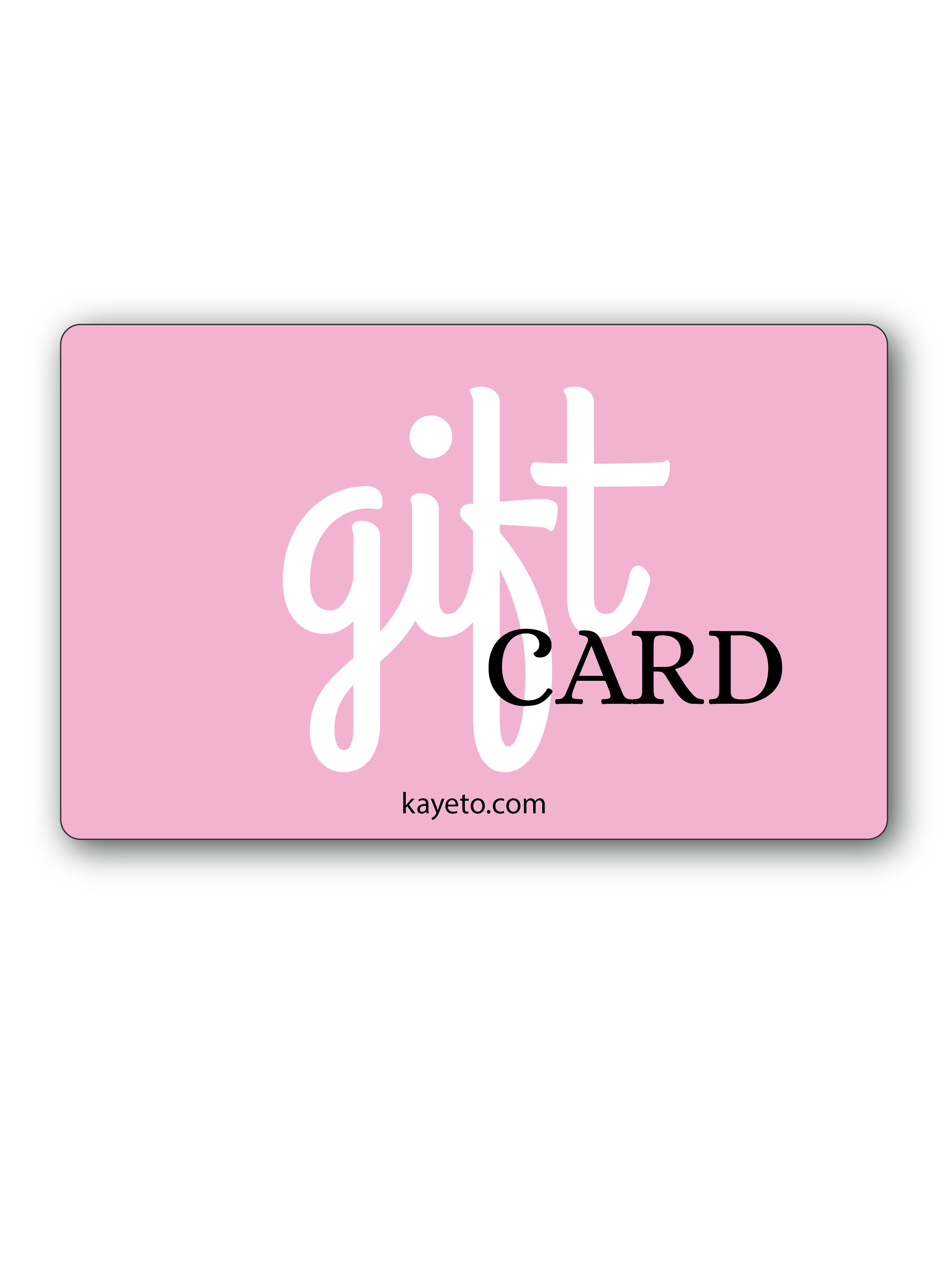 KAYETO GIFT CARD