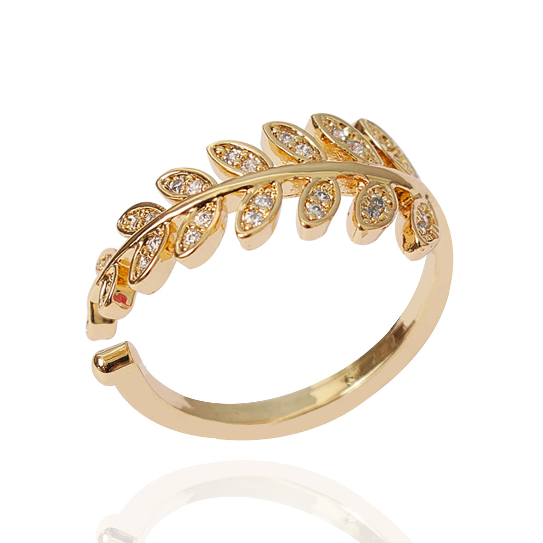 Anillo Lea | Chapa de Oro 14k