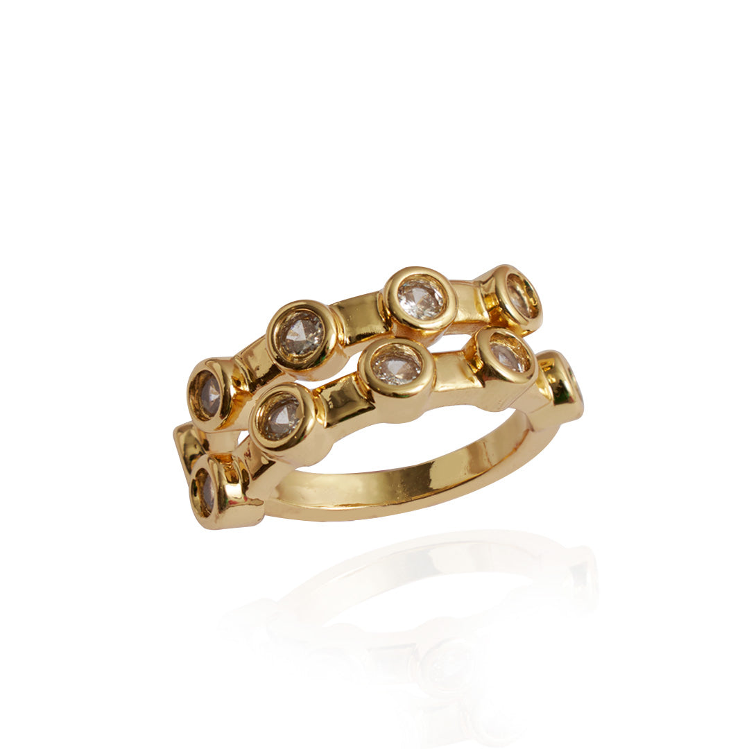 Anillo Espi | Chapa de Oro 14k