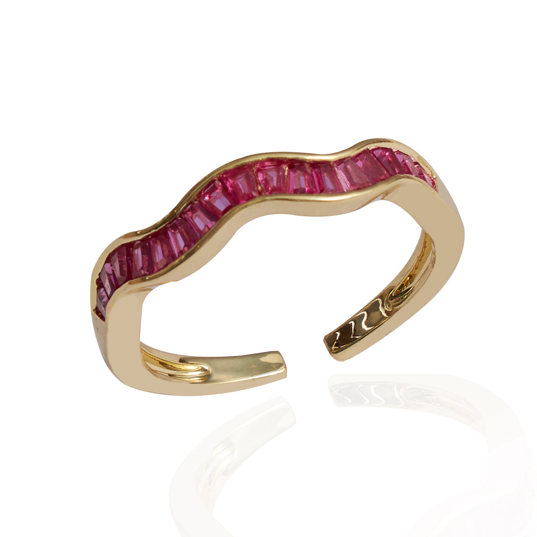 Anillo Tati | Chapa de Oro 14k