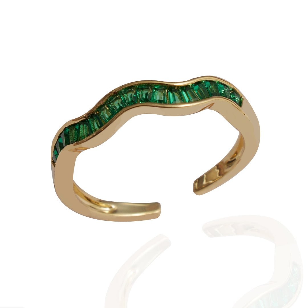 Anillo Tati | Chapa de Oro 14k