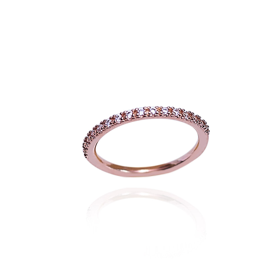 Anillo Rous | Chapa de Oro Rosa 14k