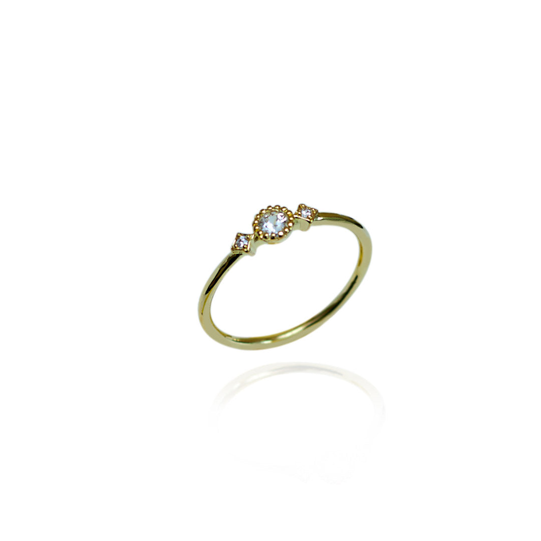 Anillo Tull | Chapa de Oro 14k