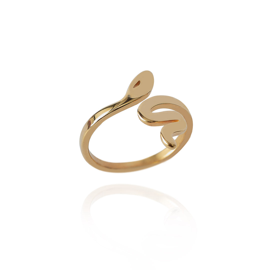 Anillo Sepent | Acero Inoxidable Dorado