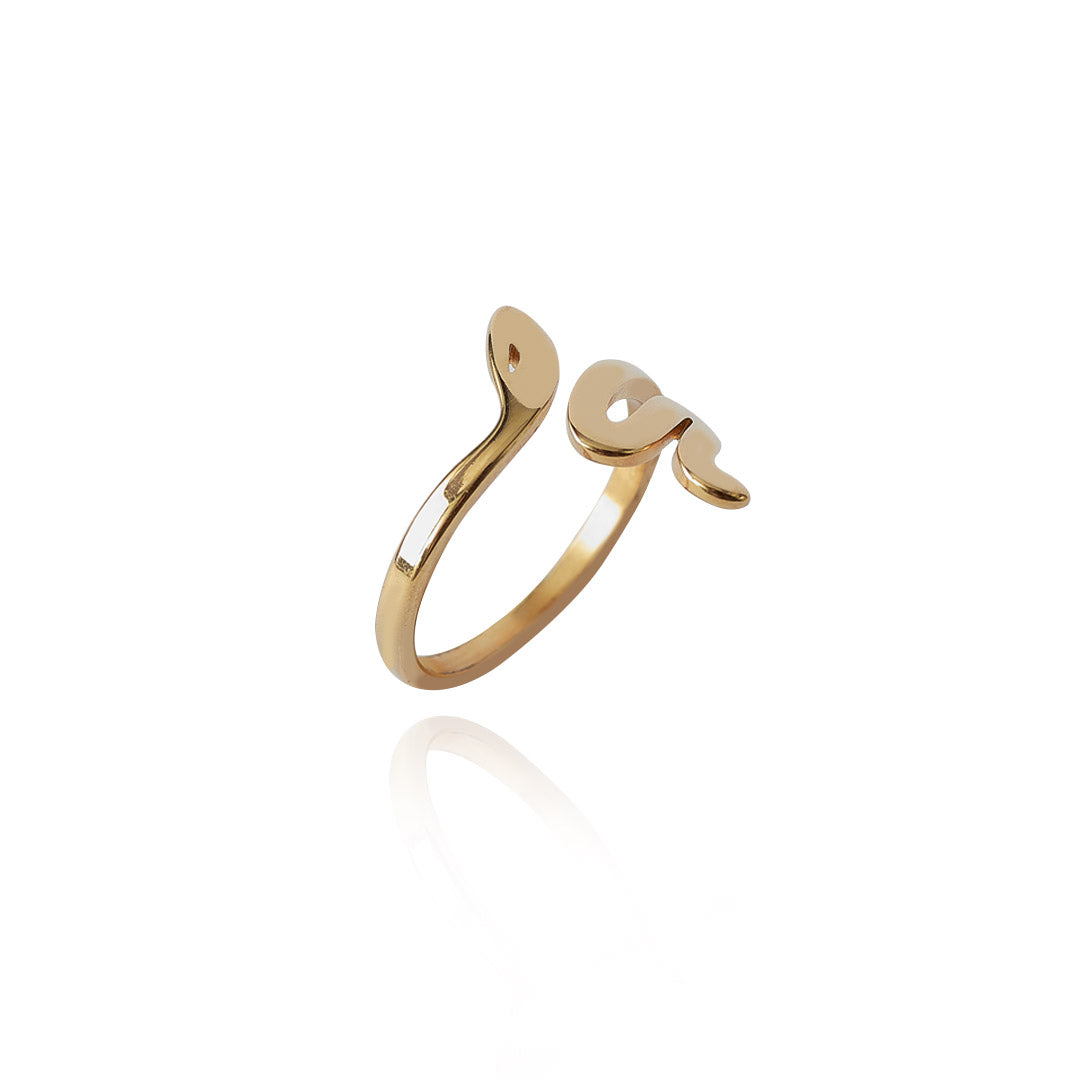 Anillo Sepent | Acero Inoxidable Dorado