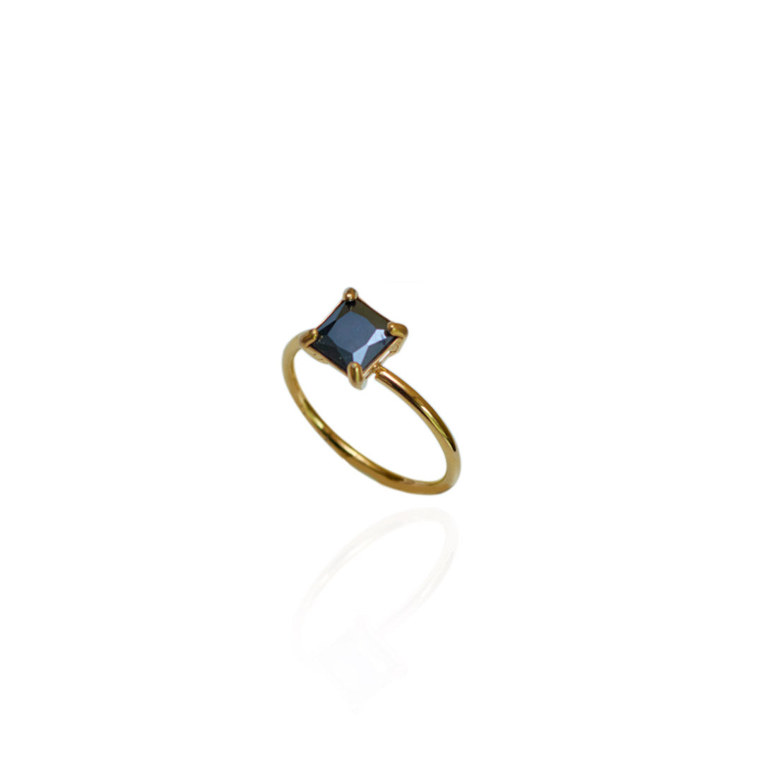 Anillo Blac | Acero Inoxidable Dorado