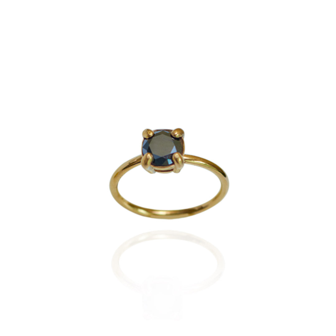 Anillo Caud | Acero Inoxidable Dorado