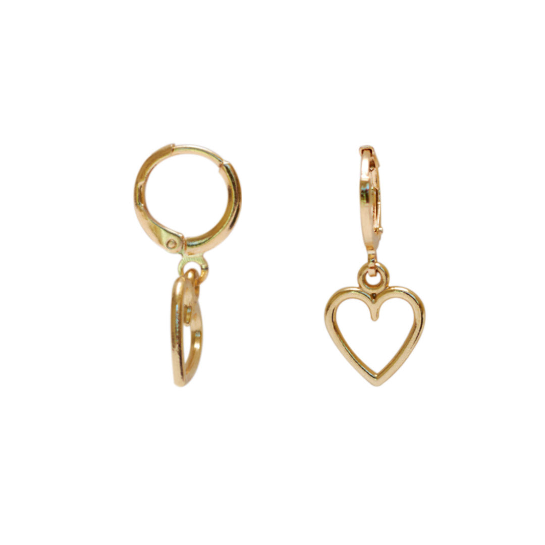 Aretes Corzon | Chapa de Oro 14k