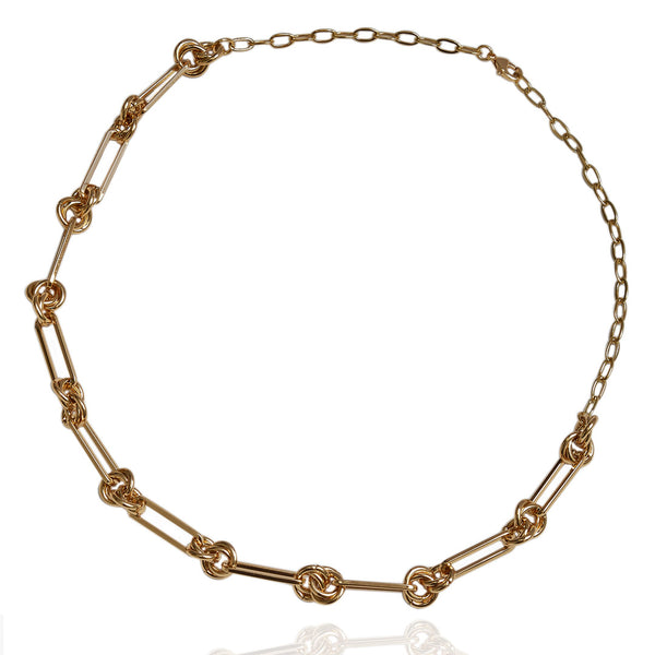 Collar Minu | Chapa de Oro 14k