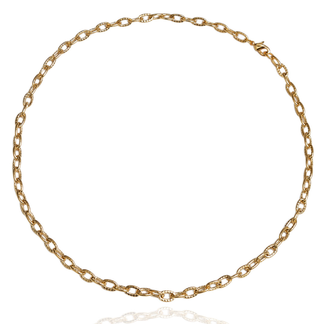 Collar Eslan | Chapa de Oro 14k