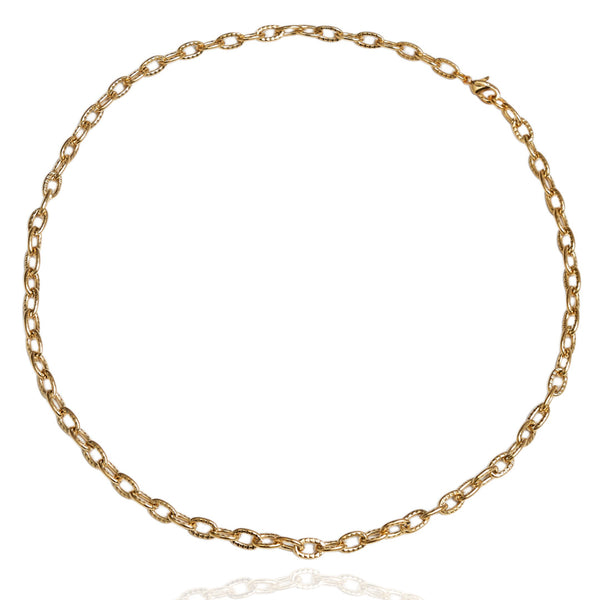 Collar Eslan | Chapa de Oro 14k