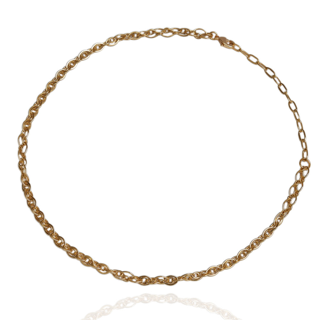 Collar Nepsi | Chapa de Oro 14k