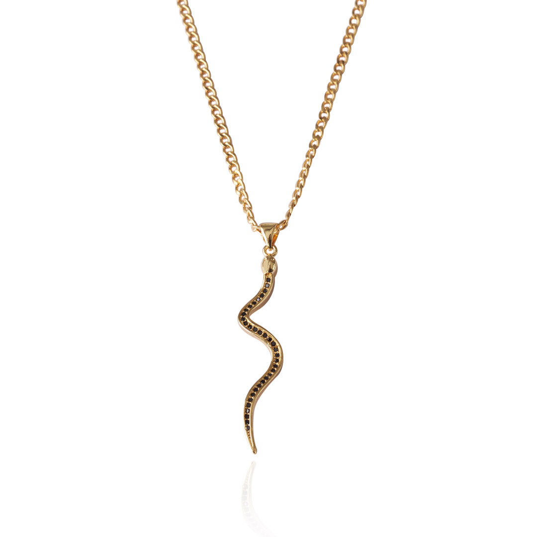 Collar Vibo | Chapa de Oro 14k