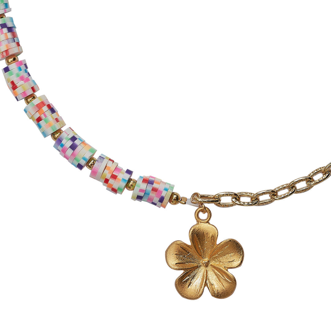 Collar Floier | Chapa de Oro 14k