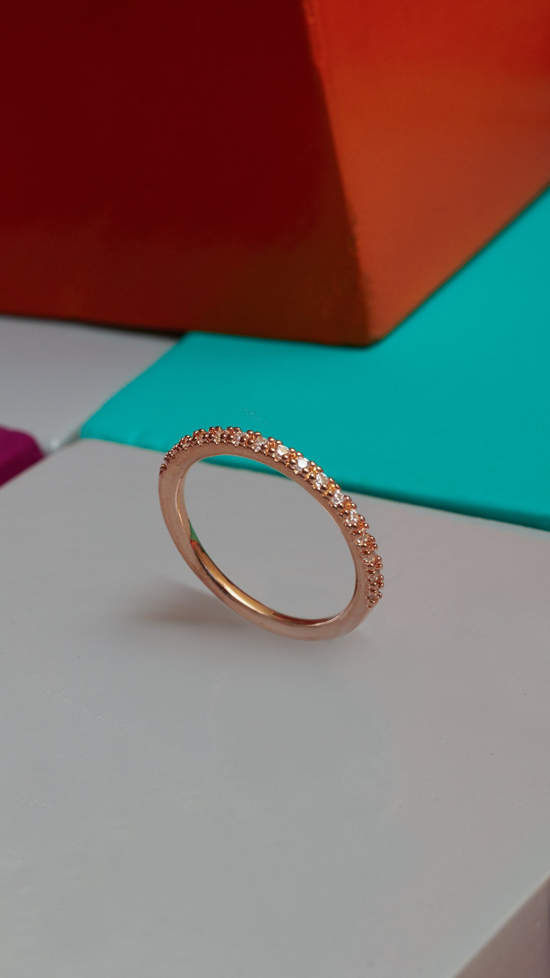 Anillo Rous | Chapa de Oro Rosa 14k