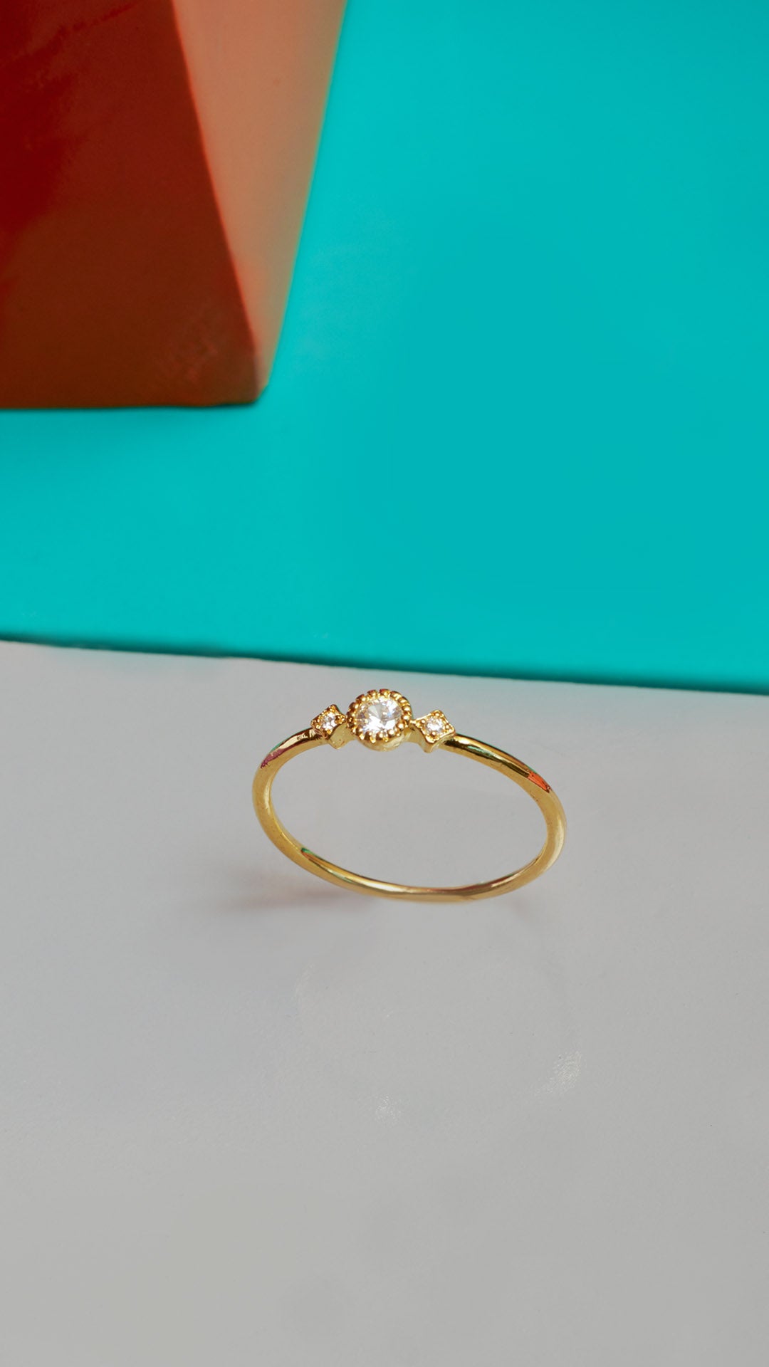 Anillo Tull | Chapa de Oro 14k